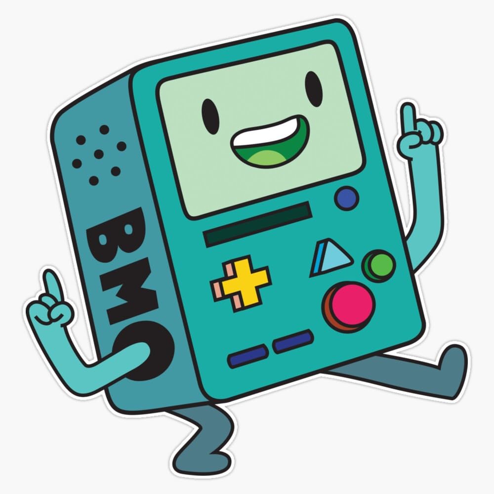 Amazon.com: Bmo Dance Sticker Vinyl Waterproof Sticker Decal Car